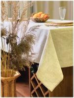 Скатерть One Layer рогожка 100% хлопок, текстиль кухонный на стол, прямоугольная 110х150 см