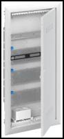 ABB Шкаф мультимедийный с дверью с вентиляционными отверстиями и DIN-рейкой (4 ряда) UK640MV
