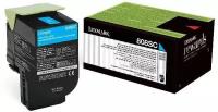 Картридж Lexmark 80C8SCE / 80C8SC0 / 80C0S20, голубой