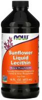 Sunflower Liquid Lecithin (жидкий лецитин из подсолнечника) 473 мл (Now Foods)