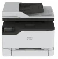 МФУ цветное Ricoh M C240FW 408430 A4, 512Мб, 24стр/мин, PCL, PS, дуплекс, LAN, WiFi, факс, ADF50, старт. картр.(750/500стр), самозапуск(МФУ)