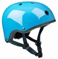 Шлем защитный Micro (голубой неон)