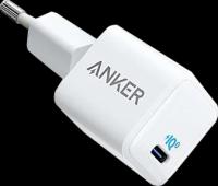 Anker Зарядное устройство сетевое Anker PowerPort III Nano Type-C 20W, белый