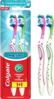 Зубная щетка Colgate Макс Блеск 1+1 2 шт