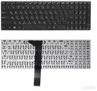 Клавиатура (keyboard) для ноутбука Asus X550 без рамки (черная), X501