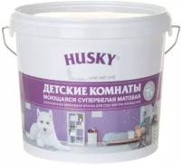 Краска интерьерная HUSKY матовая белая 5 л