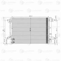 Радиатор Кондиционера Для А/М Vw Jetta (11-) Lrac18l3 LUZAR арт. LRAC18L3