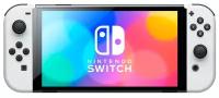 Игровая приставка Nintendo Switch OLED, белый