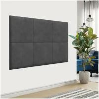 Стеновая панель Velour Grey 50х50 см 1 шт