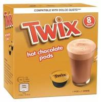 Горячий шоколад Twix в Dolce Gusto капсулах, 8 капсул