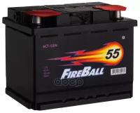 Автомобильный аккумулятор FireBall 6СТ-55N прямая полярность