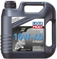 Масло моторное Liqui Moly Motorbike 4T Street 10W40 (HC-синтетическое) 4л