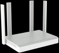 Wi-Fi роутер Keenetic Hopper KN-3810 802.11ax 1200Mbps 2.4 ГГц 5 ГГц 3xLAN USB RJ-45 USB 3.2 белый