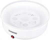 Сушилка для овощей и фруктов SunWind SUN-FD-1 5 поддонов 150Вт белая