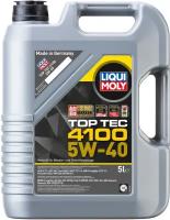 Моторное синтетическое масло LIQUI MOLY Top Tec 4100 5W-40, 5 л