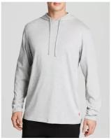 Худи Polo Ralph Lauren L серый с красным лого внизу POLO RALPH LAUREN Intimates Gray Pullover Hoodie Sleep Shirt