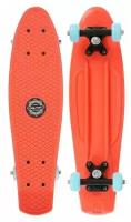 Скейтборд 56 х 15 см, колеса PVC 50 мм, пластиковая рама, цвет оранжевый Onlitop 5290567