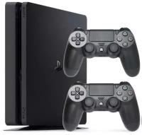 Игровая приставка Sony PlayStation 4 Slim 500 ГБ HDD, без игр, черный