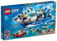 Конструктор LEGO City Police 60277 Катер полицейского патруля