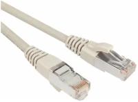 Кабель витая пара патч-корд Hyperline PC-LPM-STP-RJ45-RJ45-C6-2M-LSZH-GY 2.0m