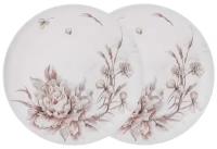 Набор тарелок обеденных Lefard white flower 415-2238 (174953) 25.5 см 2 шт