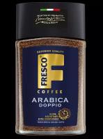 Кофе растворимый FRESCO Arabica Doppio натуральный сублимированный, ст/б, 100г