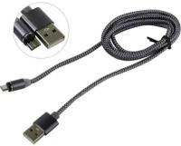 Кабель USB 2.0 A -> micro-B Jet.a JA-DC26 1м Gray