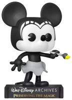 Фигурка Funko Pop! Walt Disney Archives: Plane Crazy Minnie 57623, 10 см черный/серый
