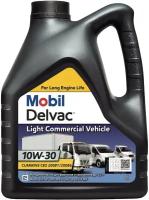 Минеральное моторное масло Mobil Delvac Light Commercial Vehicle 10W-30 4 литра
