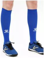 Футбольные гетры мужские KELME Elastic Mid-Calf Football Sock, синие, размер XL
