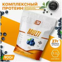 Мультикомпонентный протеин 2SN Multi Protein 900 г. (Черника)