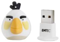 Флешка Angry Bird White, 4Gb