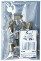 KRAFT KT700100 Лампа светодиодная 12V T4W 4W BA9s KRAFT 1 шт. картон KT700100