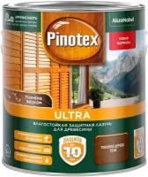 Пропитка декоративная для защиты древесины Pinotex Ultra AWB полуглянцевая тик 2,7 л