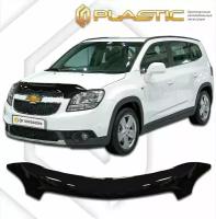 Дефлектор капота для Chevrolet Orlando 2011-н. в. Classic черный