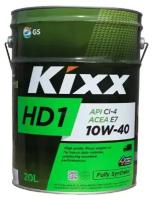 Моторное масло Gs Oil Kixx HD1 10W-40, 20 л