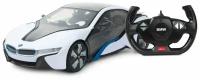 Машинка р/у Rastar BMW I8 1:14 белая