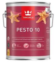 Tikkurila Euro Pesto 10 / Тиккурила Песто 10 эмаль алкидная для внутренних работ матовая база С 2,7л