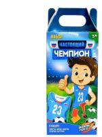 Игровой набор для мальчиков Футболист (жилетка, мяч, свисток, дудка)