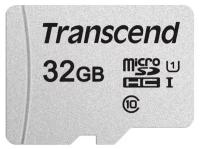 Карта памяти Transcend microSDHC 300S Class 10 UHS-I U1 32GB + SD adapter (TS32GUSD300S-A)