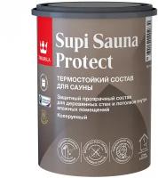 Tikkurila Supi Sauna Protect EP / Тиккурила Супи состав защитный для стен и потолков в бане и сауне 0,9л