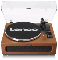 LENCO Виниловый проигрыватель Lenco LS-430 BROWN с 4 встроенными динамиками