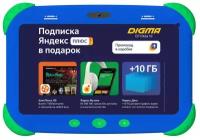 Детский планшет DIGMA CITI Kids, 2GB, 32GB, 3G, Android 9.0 синий [cs7216mg]