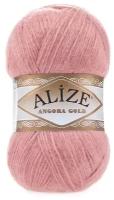 Пряжа Alize Angora Gold, 20 % шерсть, 80 % акрил, 100 г, 550 м, 1 шт., 144 темная пудра