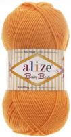 Пряжа Alize Baby best оранжевый (336), 90%акрил/10%бамбук, 240м, 100г, 1шт