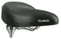 Велосипедное седло VELO VL-8030 Комфорт. Размер: 269х255мм. Вес: 1068г. Обшивка: PU. Наполнитель: Пена. Система амортизации: Coil