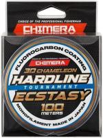 Леска рыболовнаяChimera Hardline Fluorocarbon Coating 3D Chameleon Ecstasy Clear (Прозрачный) 100м