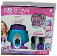Go Glam Маникюрный набор для девочек со штампами для ногтей