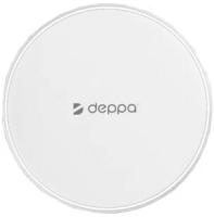 Deppa Зарядное устройство беспроводное Deppa Qi Fast Charger 10rW, белое