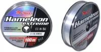 Леска рыболовная Hameleon Extreme 0,12мм, тест 1,7 кг, длина 100 м